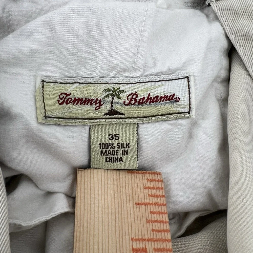 Mens Off White Tommy Bahama Shorts Relax Fit sz 35